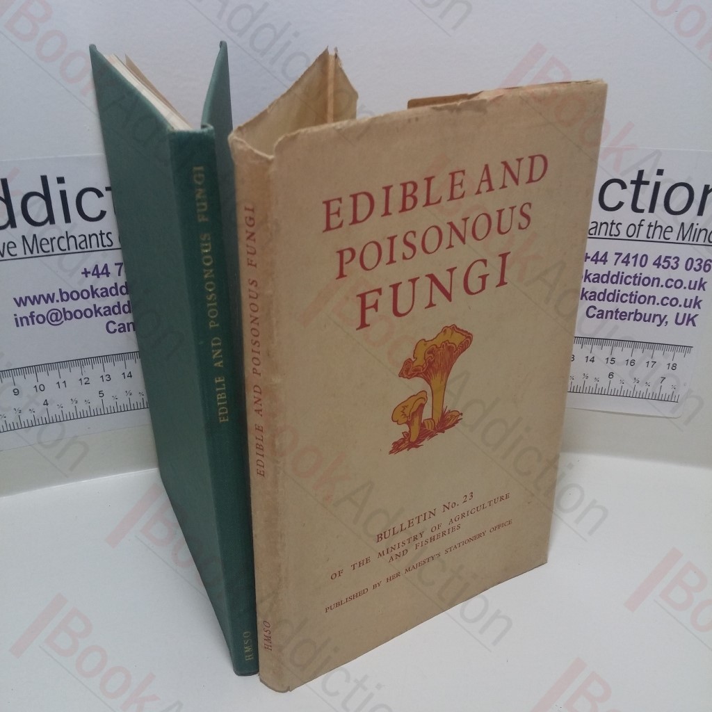 Edible and Poisonous Fungi (Bulletin No. 3)