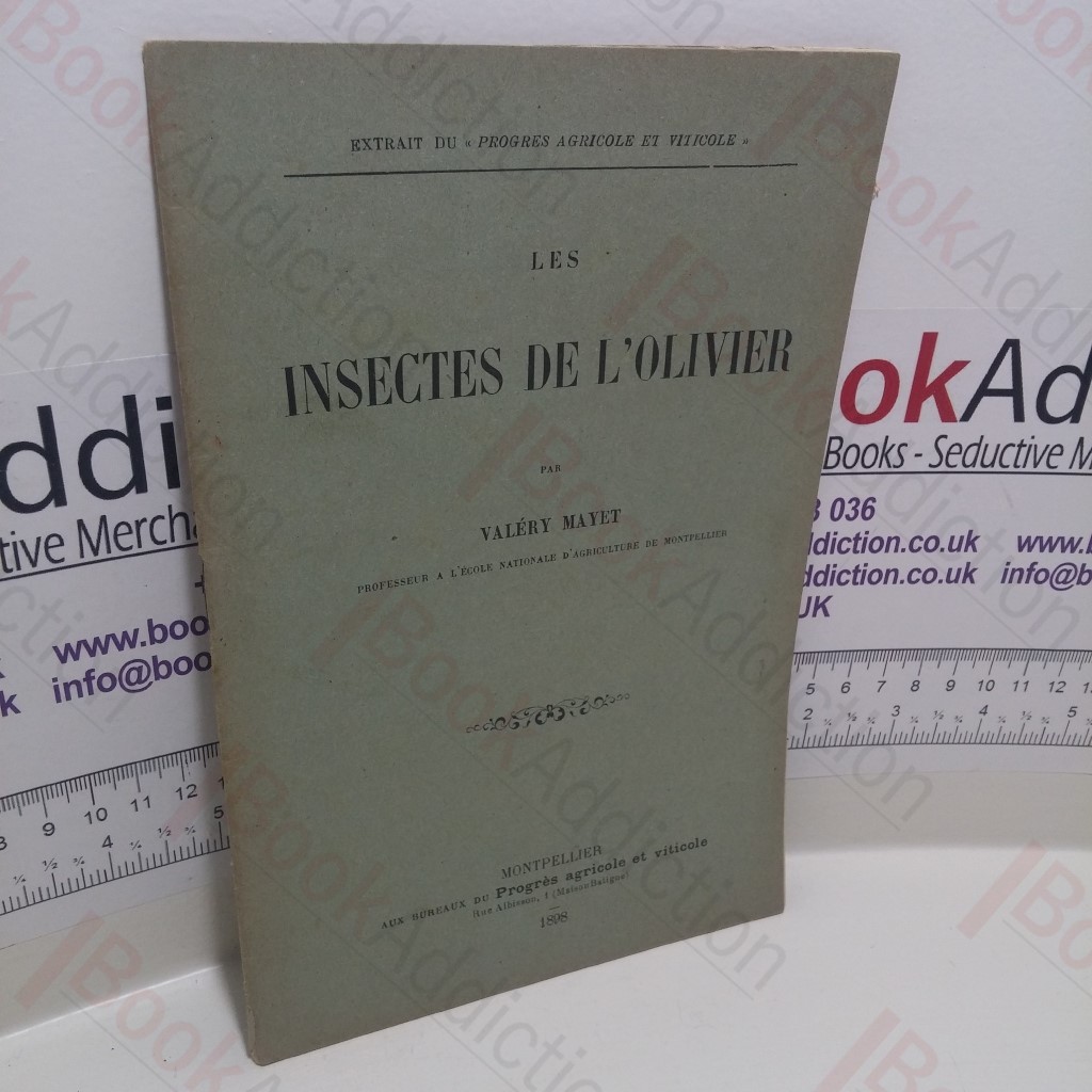 Les Insectes De L'Olivier [Olive Tree Pests]
