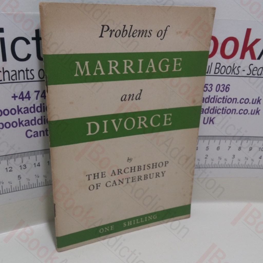 Problems of Marriage and Divorce : Being an Address Given to a Group of City Men