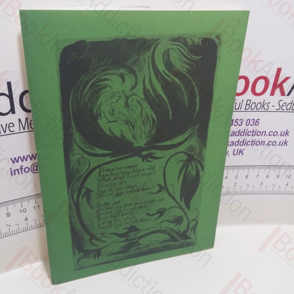 Some Notes on Blake's Songs of Innocence and of Experience (Signed)