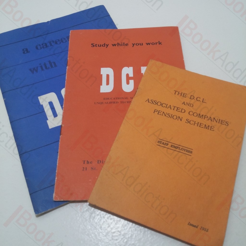 Collection of Booklets relating to Employment with DCL [Distillers Company Limited] in the 1950s