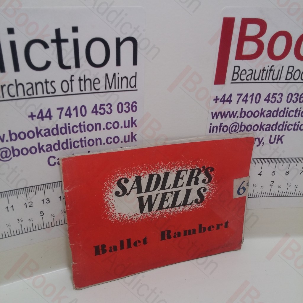 Ballet Rambert (Theatre Programme, Sadler's Wells, London, July 1946)