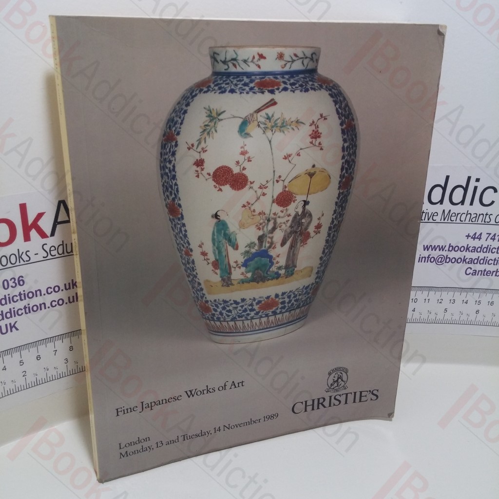 Fine Japanese Works of Art (Auction Catalogue : Christie's, London, 13-14 Nov 1989)