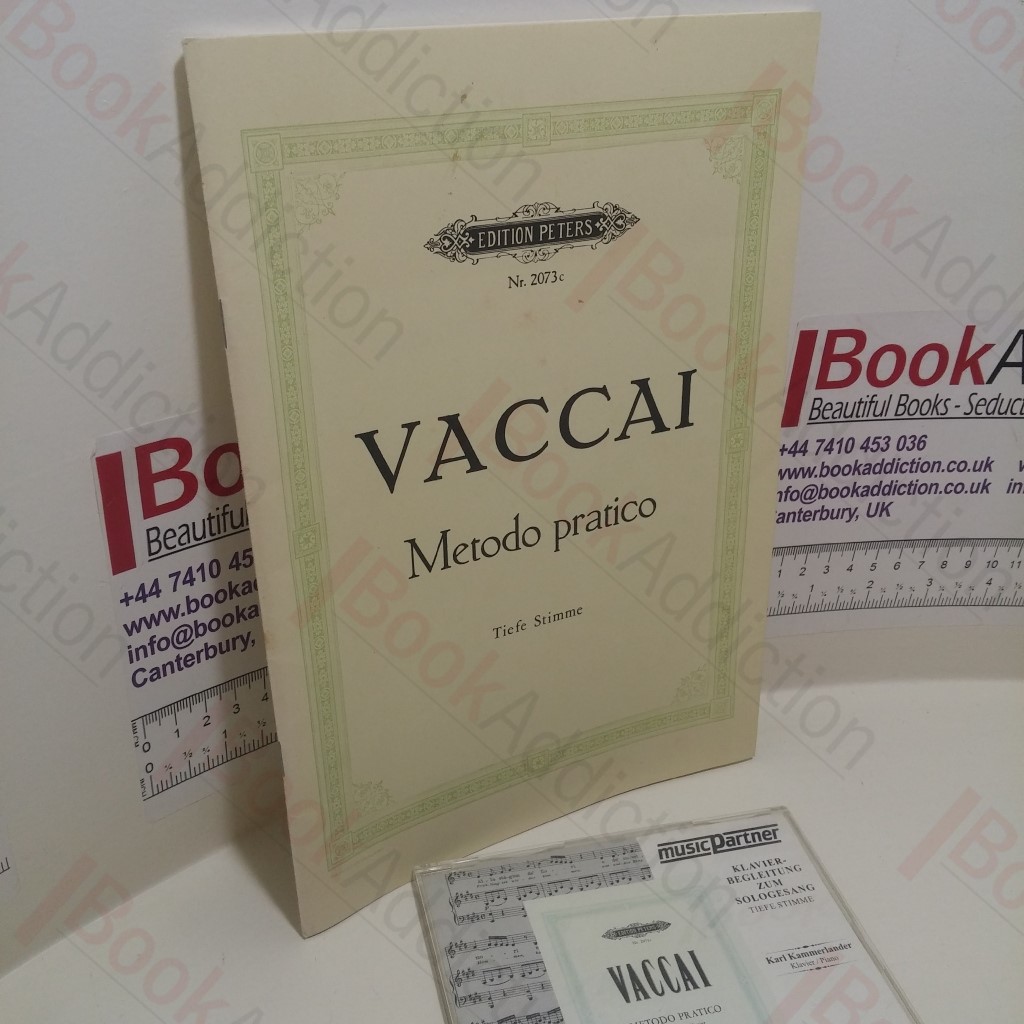 Metodo Practico Di Canto Italino Per Camera (Practical School of the Italian Method of Singing), with CD