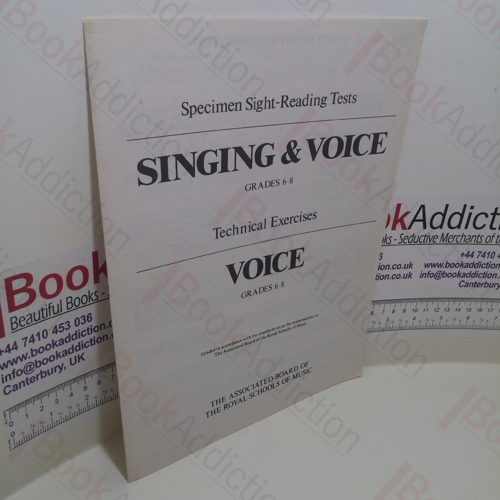 Singing and Voice, Grades 6-8, Technical Exercises, Voice 6-8 (Specimen Sight-Reading Tests)
