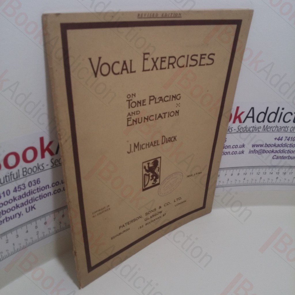 Vocal Exercises on Tone Placing and Enunication