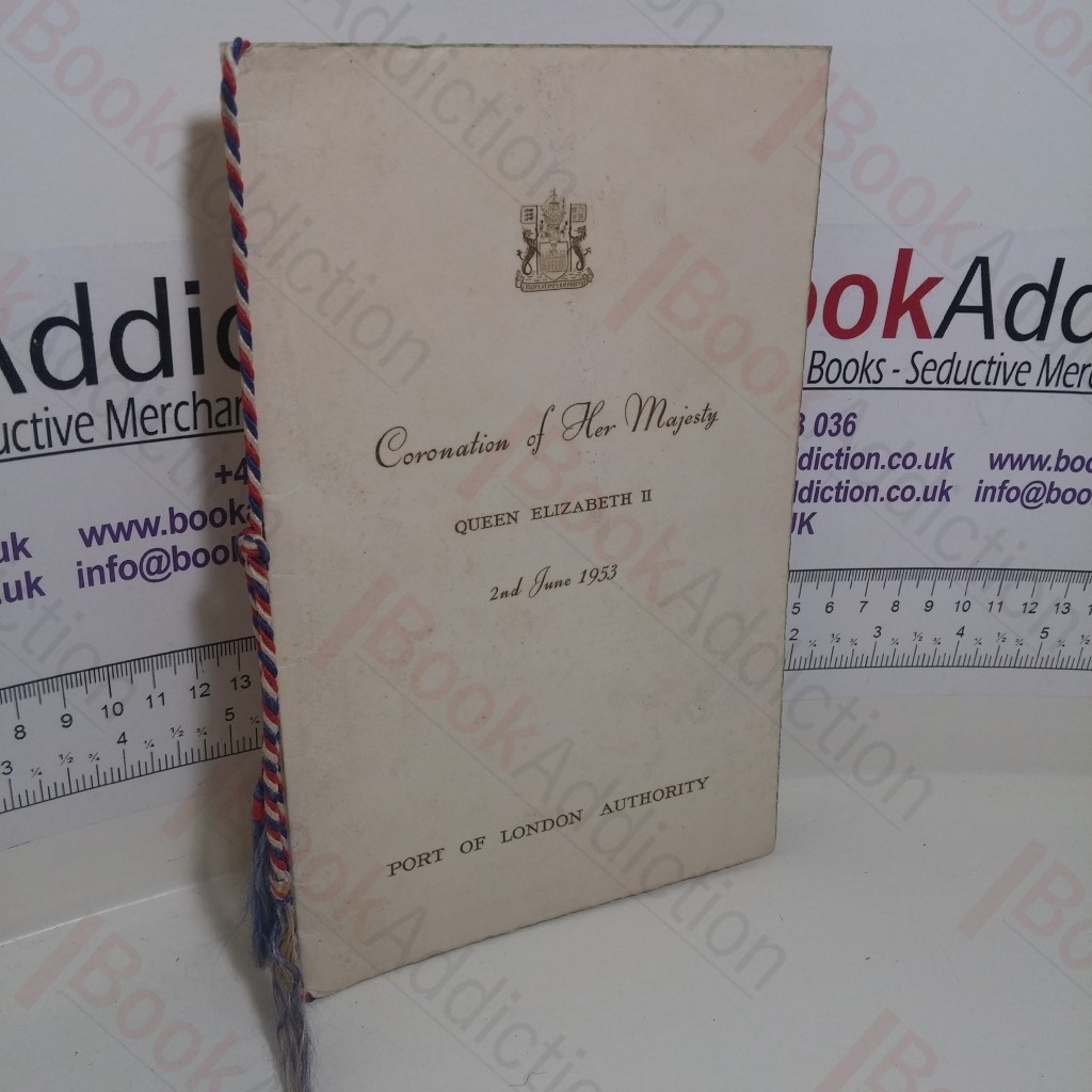 Coronation of Her Majesty, Queen Elizabeth II, 2nd June 1953, Port of London Authority Programme