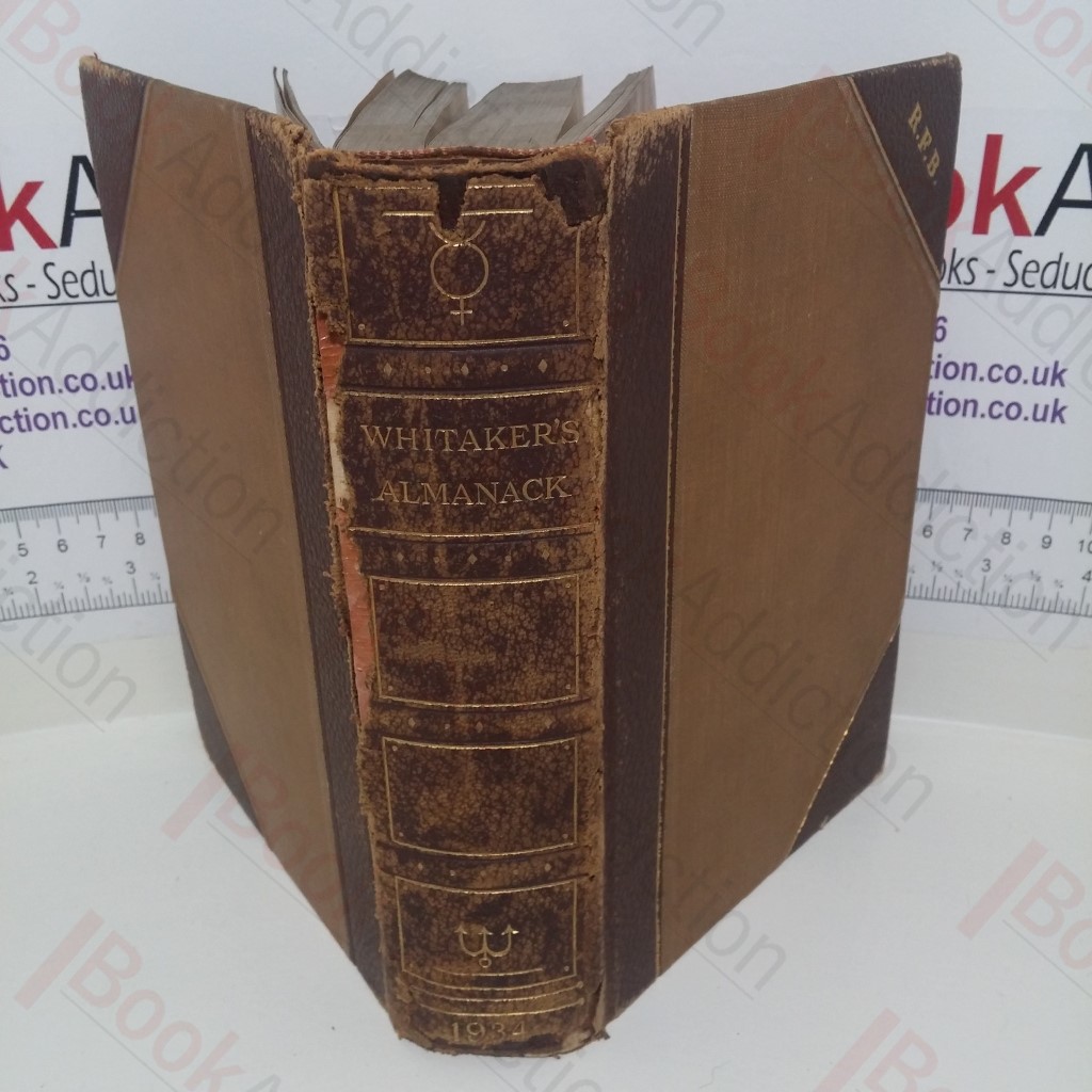 Whitaker's Almanack for the Year of Our Lord 1934 - Presentation Edition