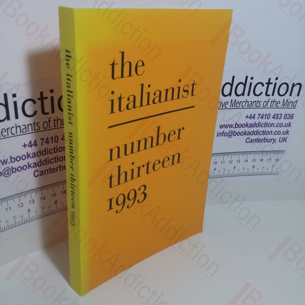 The Italianist: Number Thirteen, 1993