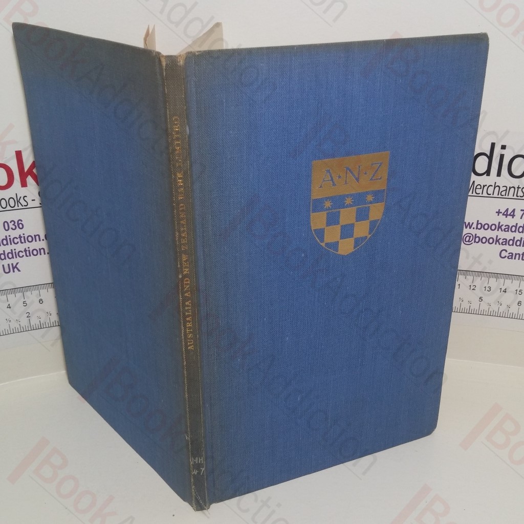 Australia and New Zealand Bank Limited in which are Merged the Bank Of Australasia and the Union Bank Of Australia, October First 1951