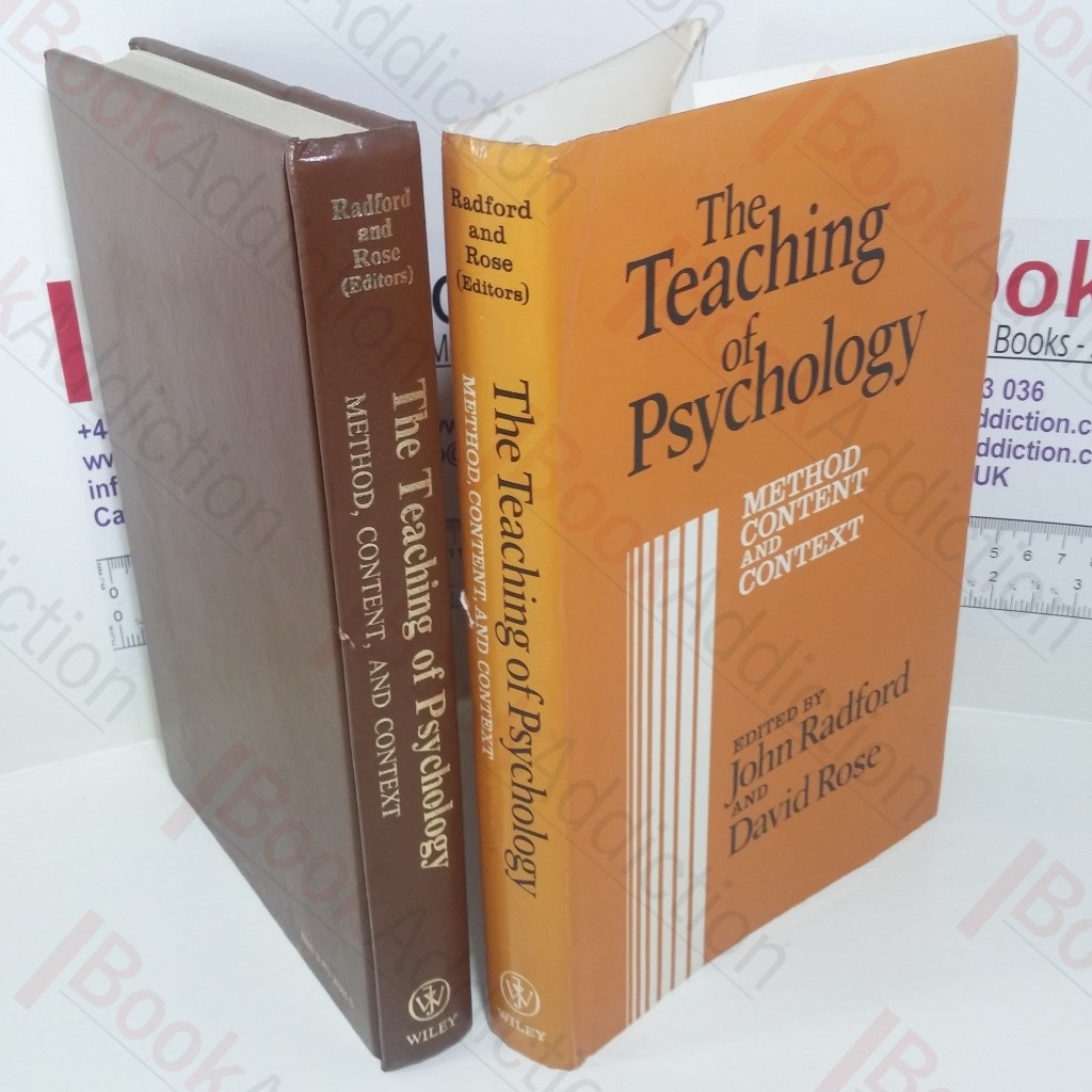 The Teaching of Psychology: Method, Content, and Context