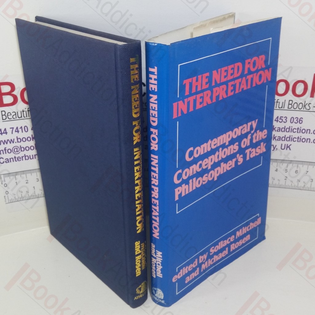 Need for Interpretation: Contemporary Conceptions of the Philosopher's Task