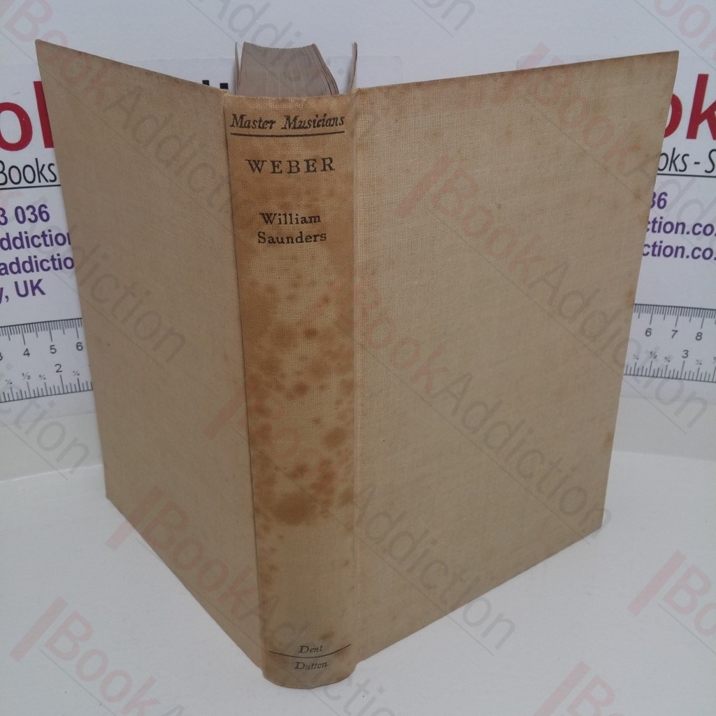 Weber (The Master Musicians Series)