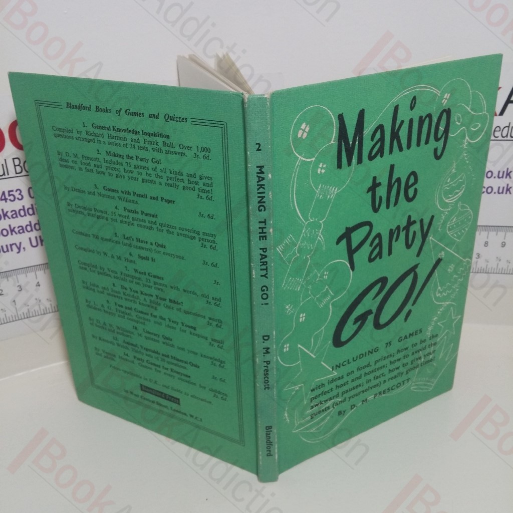 Making the Party Go! How to Run a Successful Party and What To Put In It