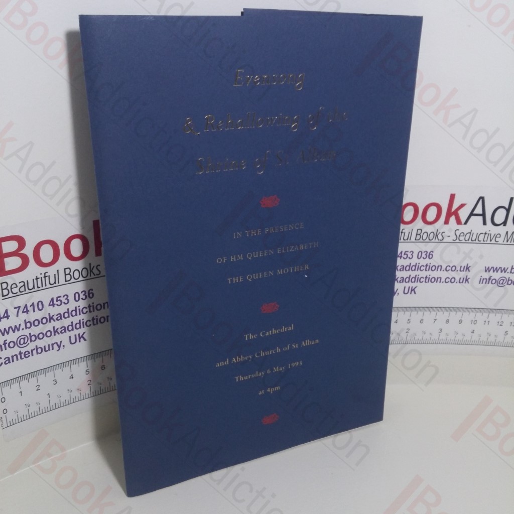 Evensong and Rehallowing of the Shrine of St Albans