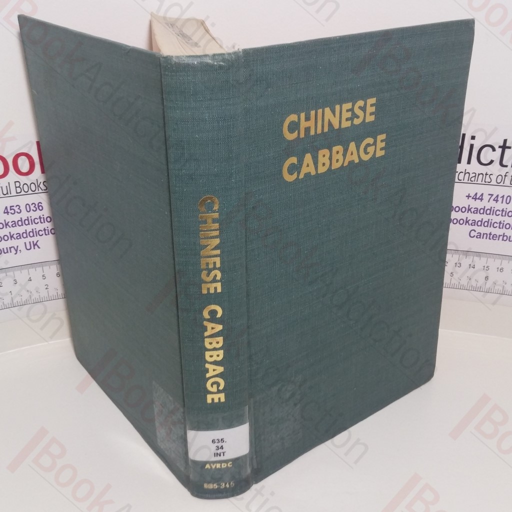 Chinese Cabbage (Proceedings of the First International Symposium, 1981)