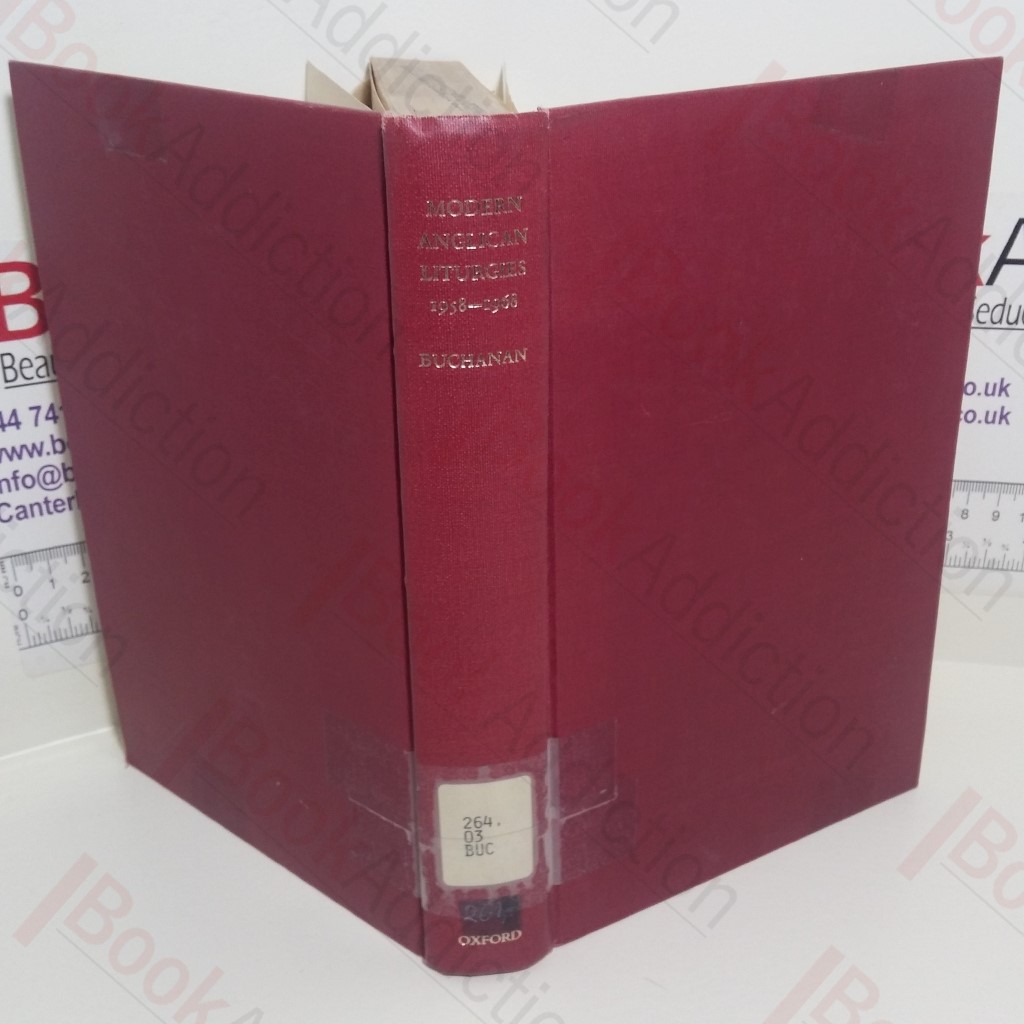 Modern Anglican Liturgies, 1958-1968