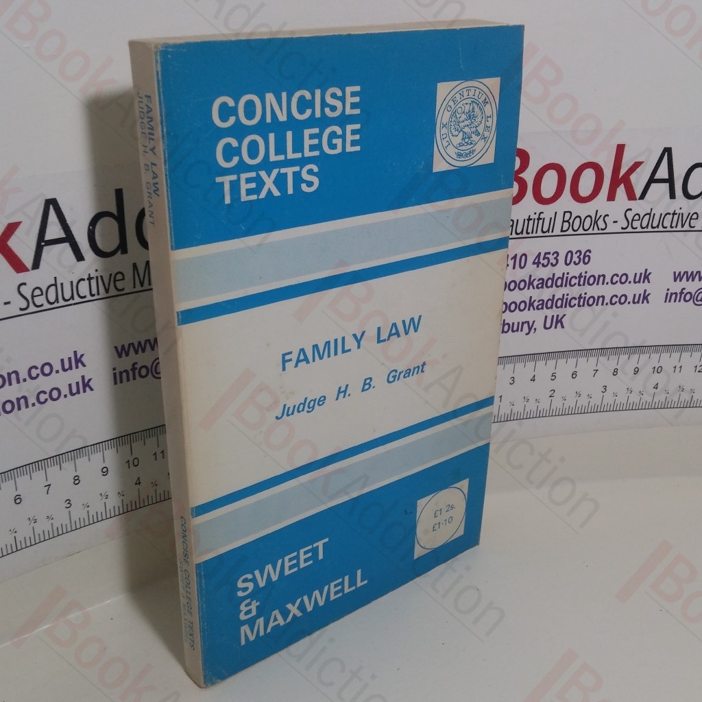 Family Law (Concise College Texts) (Signed)
