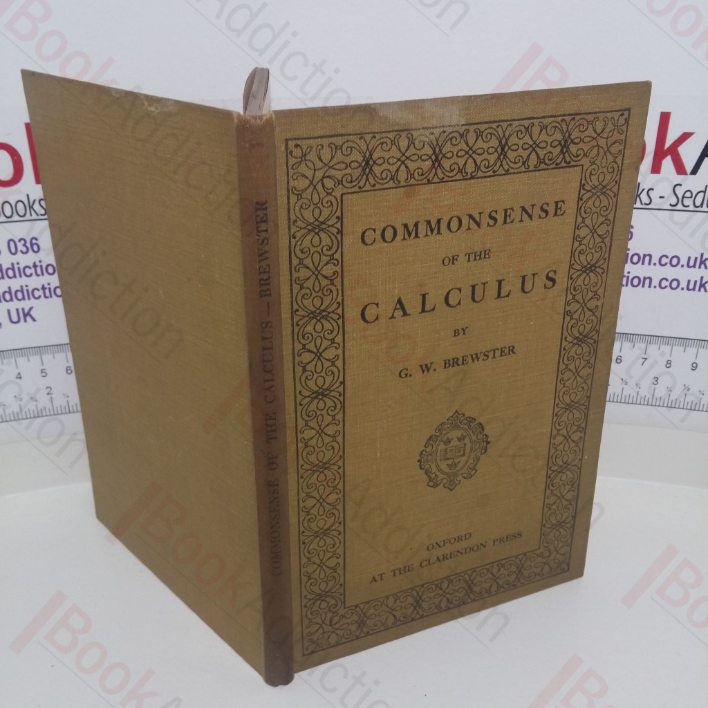 Commonsense of the Calculus