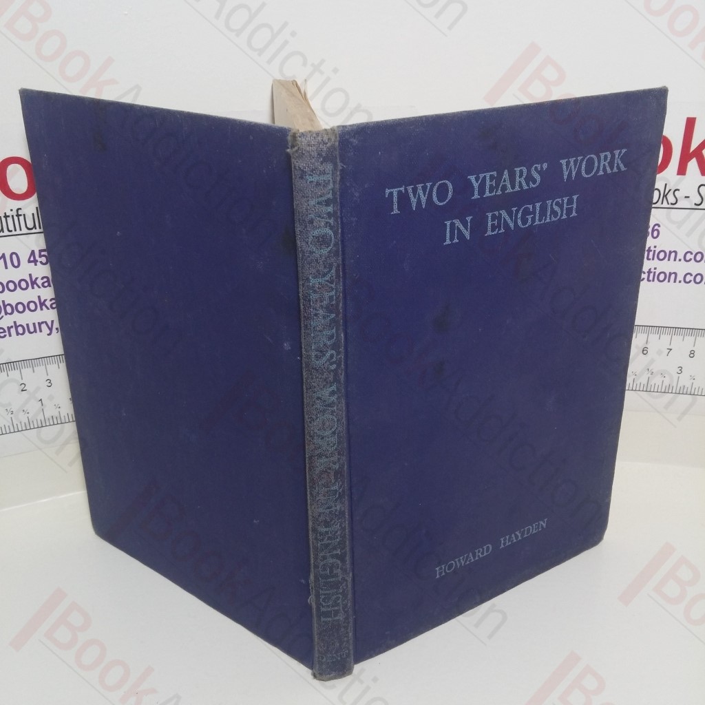 Two Years' Work in English