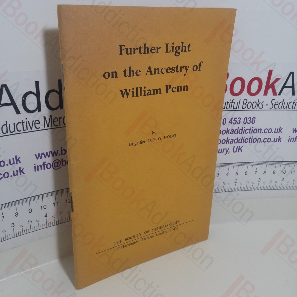 Further Light on the Ancestry of William Penn