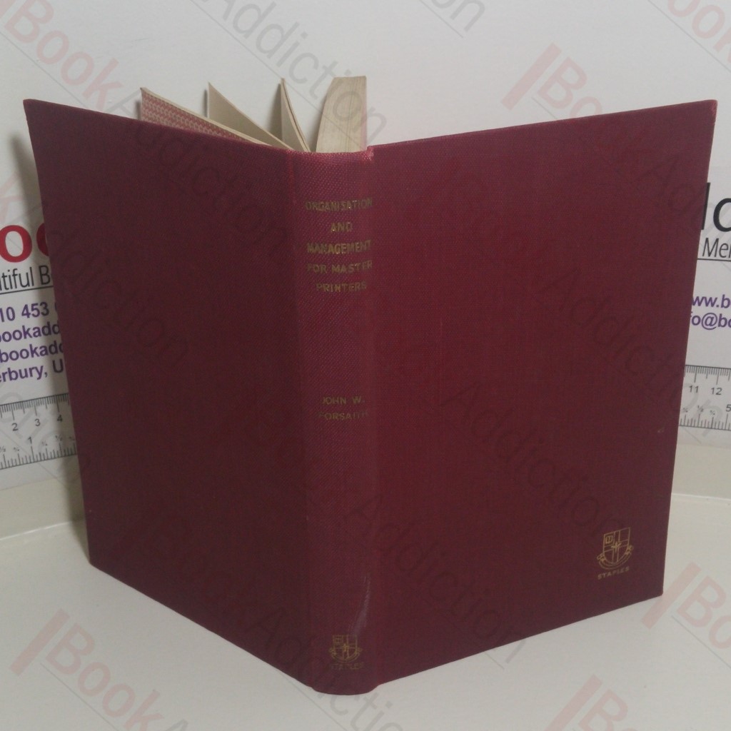 Organisation and Management for Master Printers