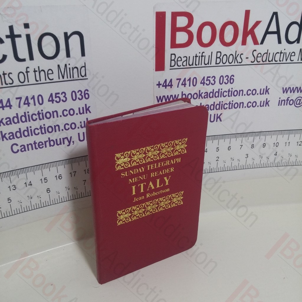 Sunday Telegraph Menu Reader: Italy