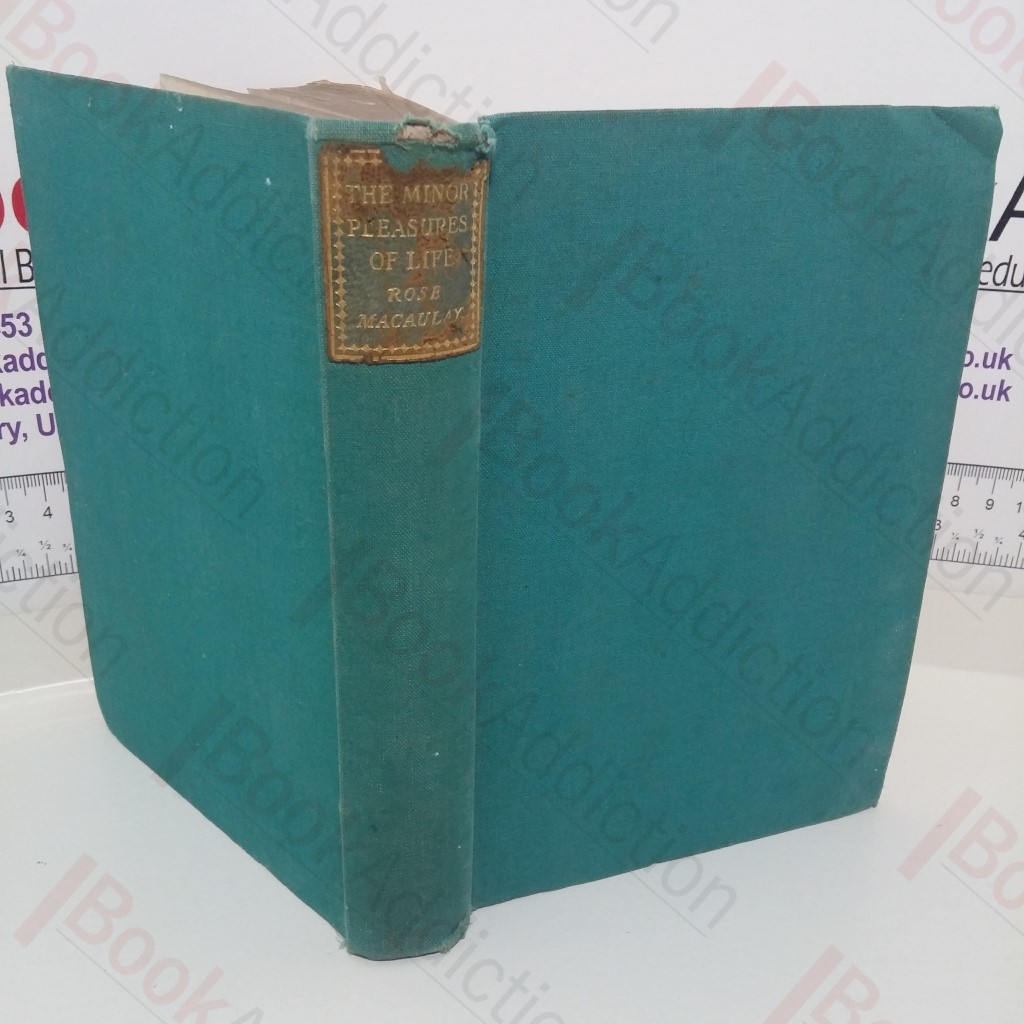 The Minor Pleasures of Life