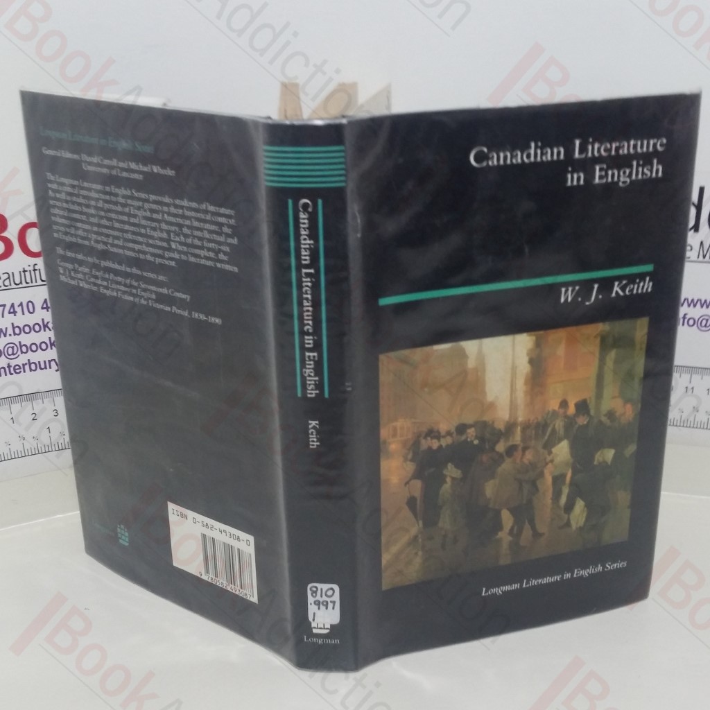 Canadian Literature in English (Longman Literature in English series)