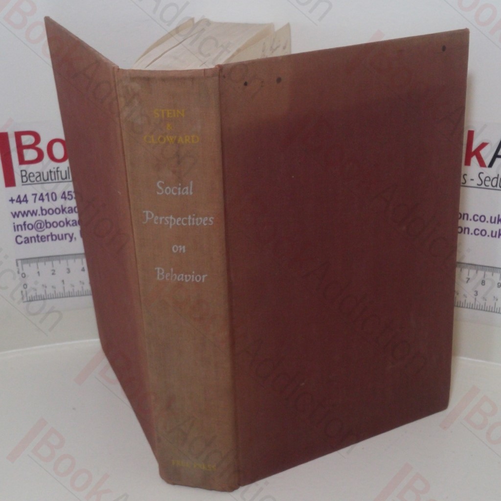 Social Perspectives on Behaviour: A Reader in Social Science for Social Work and Related Professions