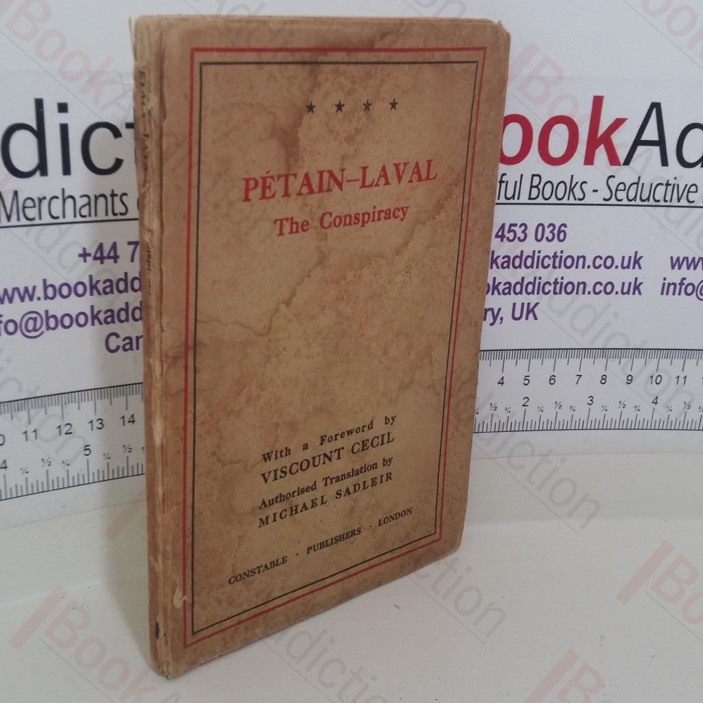 Petain-Laval: The Conspiracy