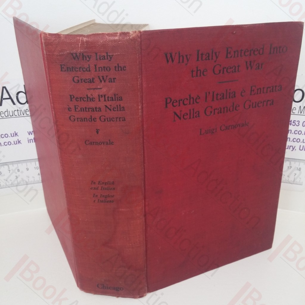 Why Italy Entered into the Great War