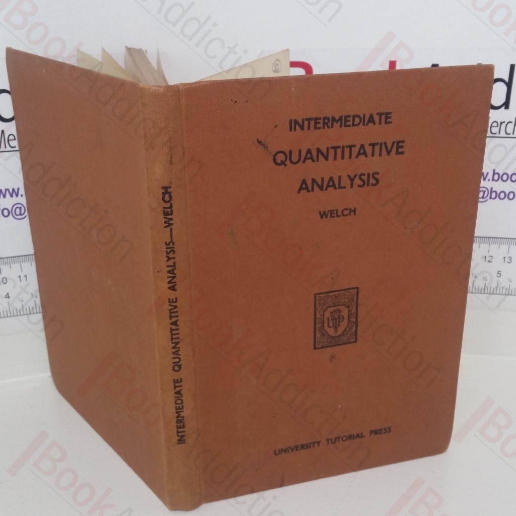 Intermediate Quantitative Analysis