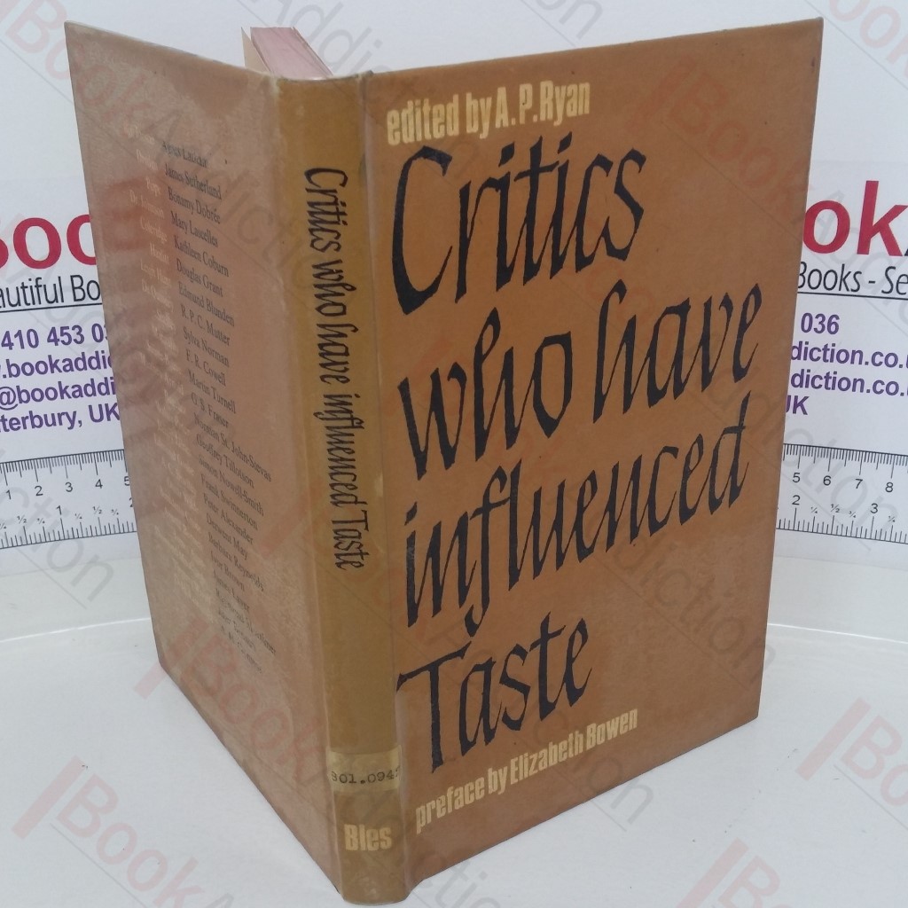 Critics Who Have Influenced Taste (From 'The Times')