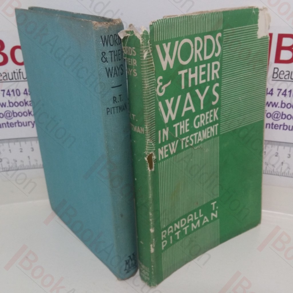 Words and their Ways in the Greek New Testament