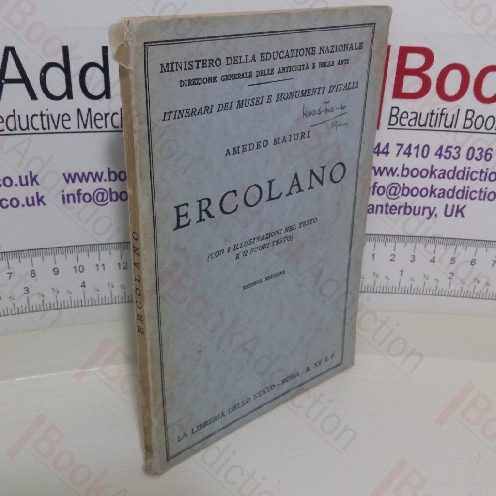 Ercolano (Itinerari Dei Musei E Monumenti D'Italia, No. 53)