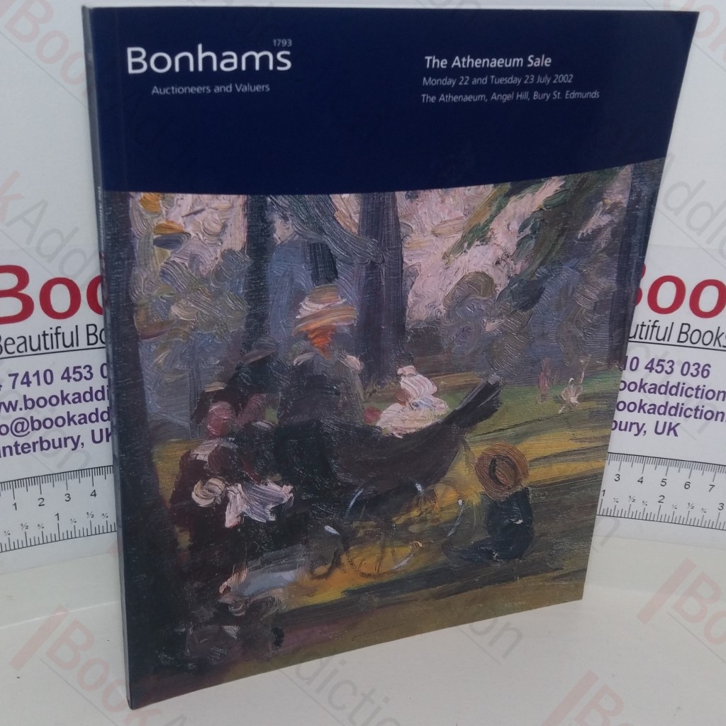 Silver, Ceramics, Glass (Bonhams Auction Catalogue, Bury St Edmunds, UK, 22 and 23 July 2002)