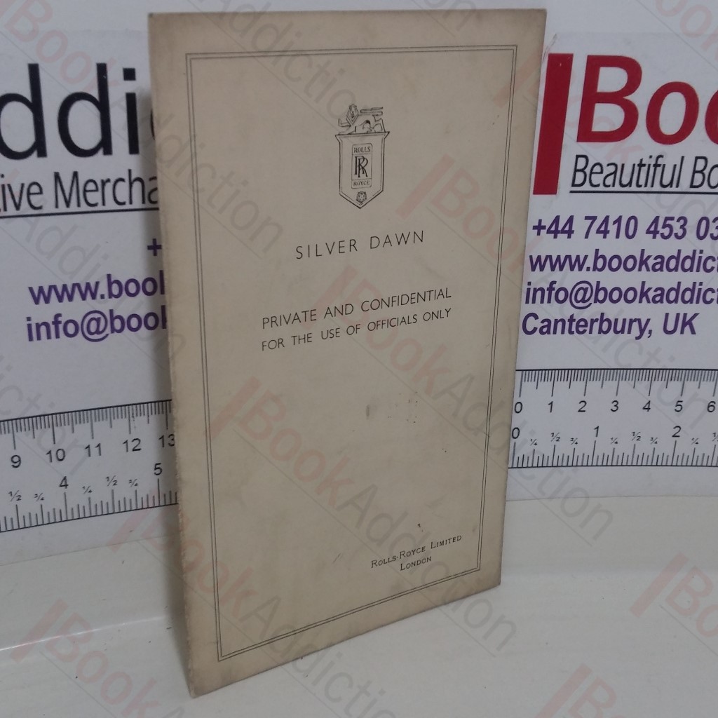 Rolls-Royce Silver Dawn Records of Modifications (Chassis Data and Series)