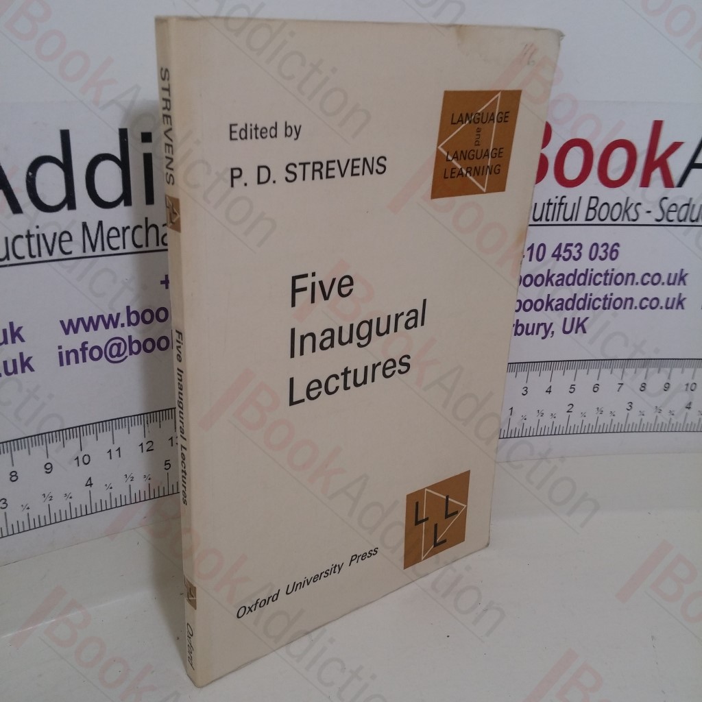 Five Inaugural Lectures (Language and Language Learning series)