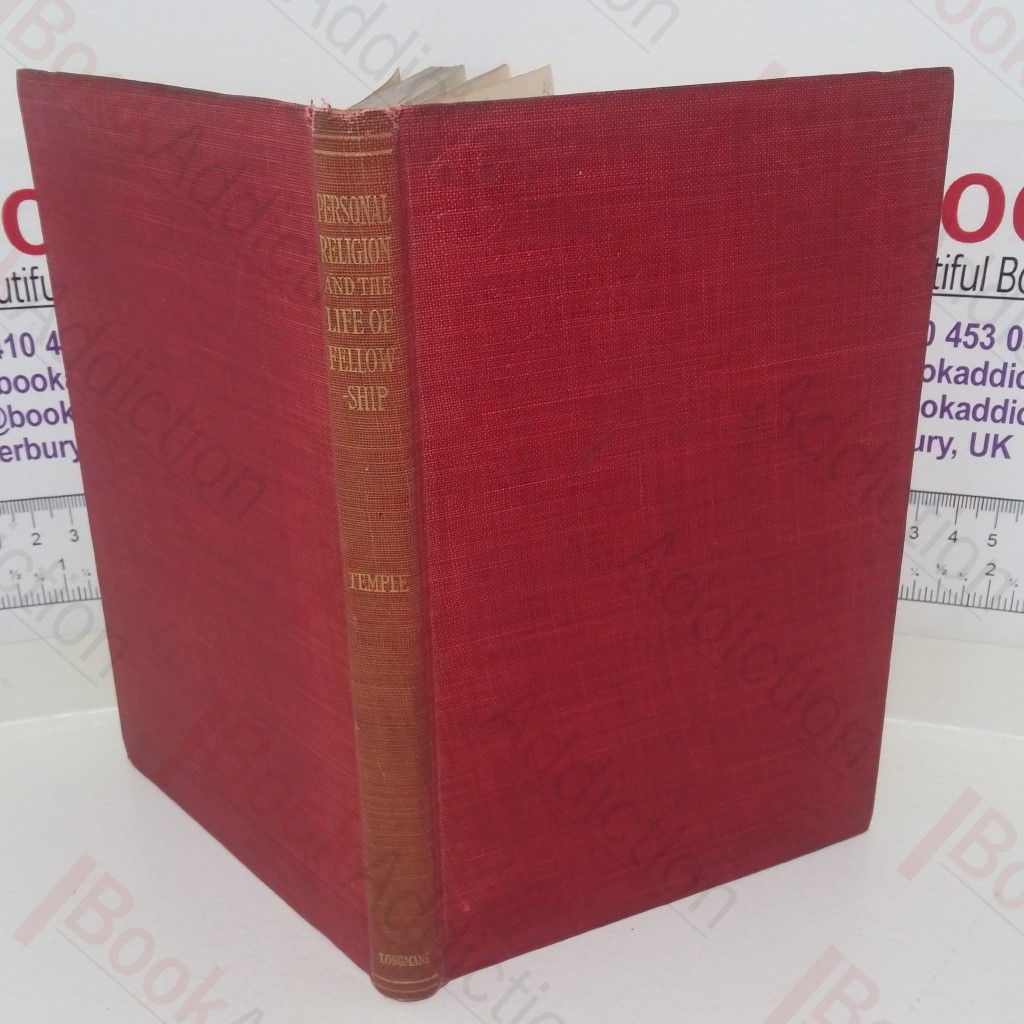 Personal Religion and Life of Fellowship