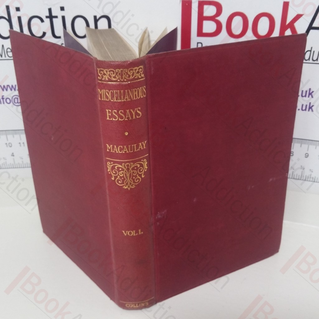 Miscellaneous Essays (Volume 1)