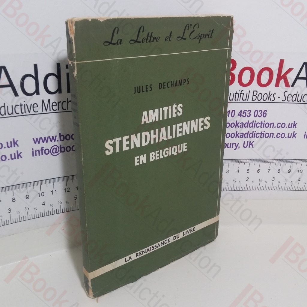 Amities Stendhaliennes en Belgique (Signed and Inscribed)