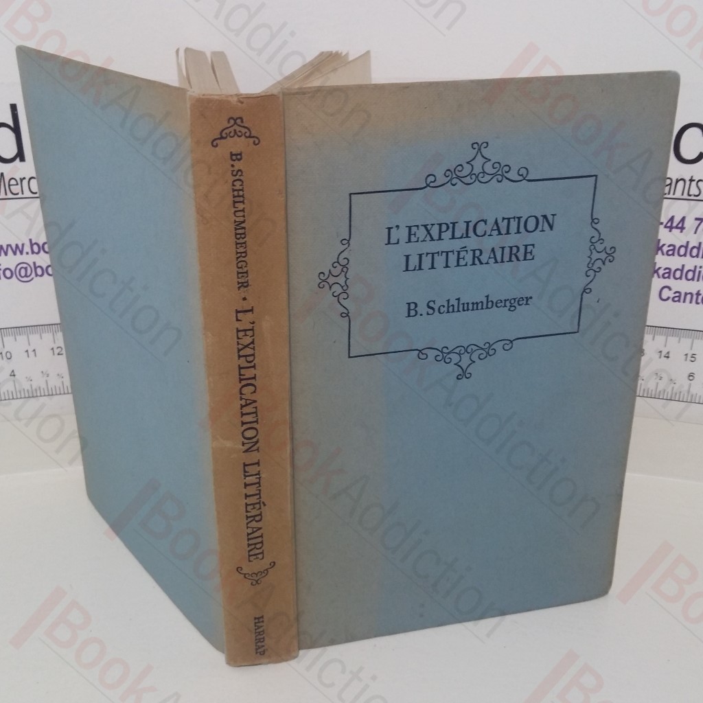 L'Explication Litteraire