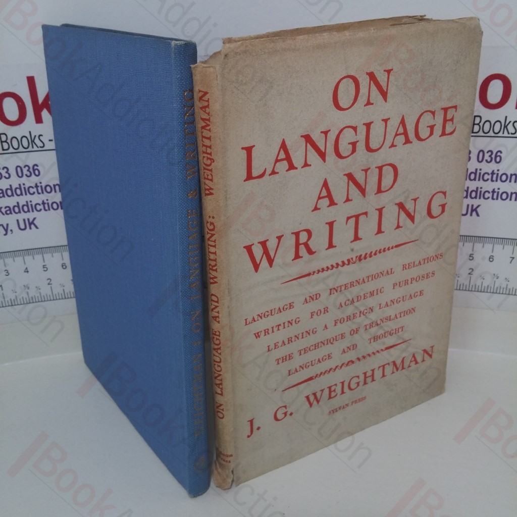 On Language and Writing