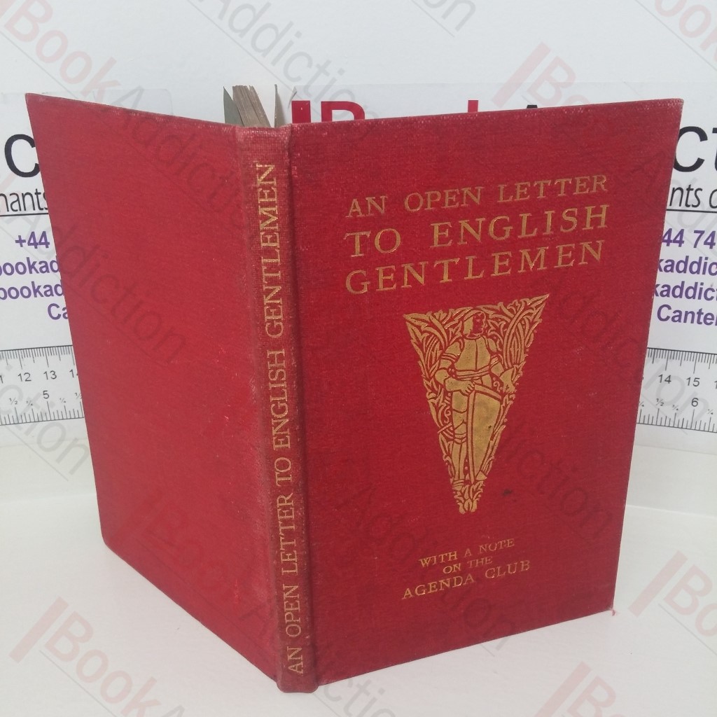 An Open Letter to English Gentlemen