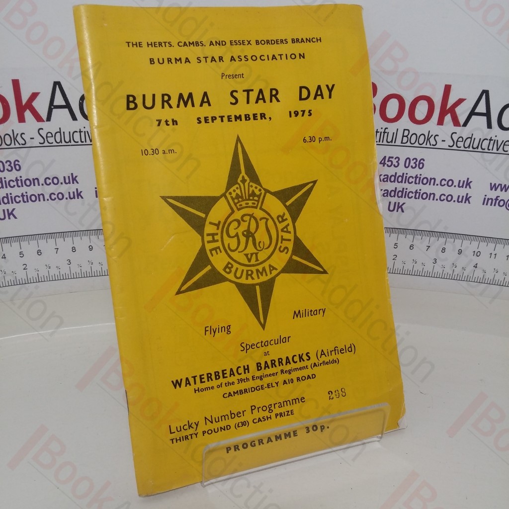 Burma Star Day (7th September, 1975)