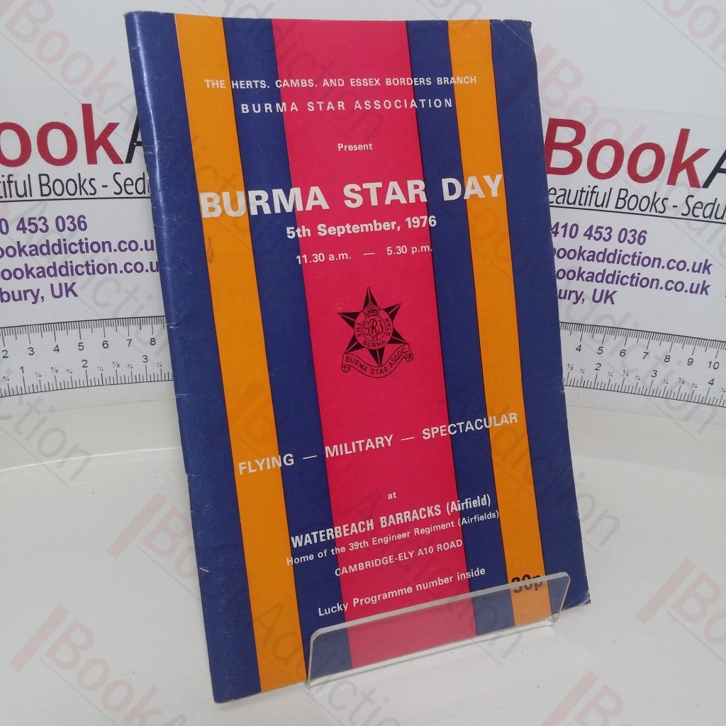 Burma Star Day (5th September, 1976)
