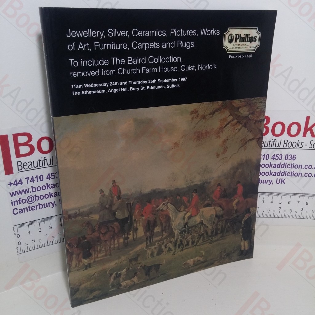 Jewellery, Silver, Ceramics, Pictures, Works of Art, Furniture, Carpets and Rugs (Auction Catalogue, Phillips, 24-25 September 1997