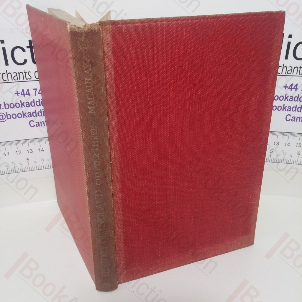 The Third Chapter of MacAulay's History of England