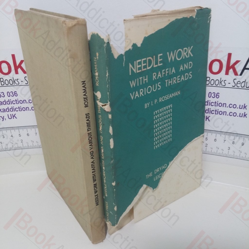 Needle Work with Raffia and Various Threads